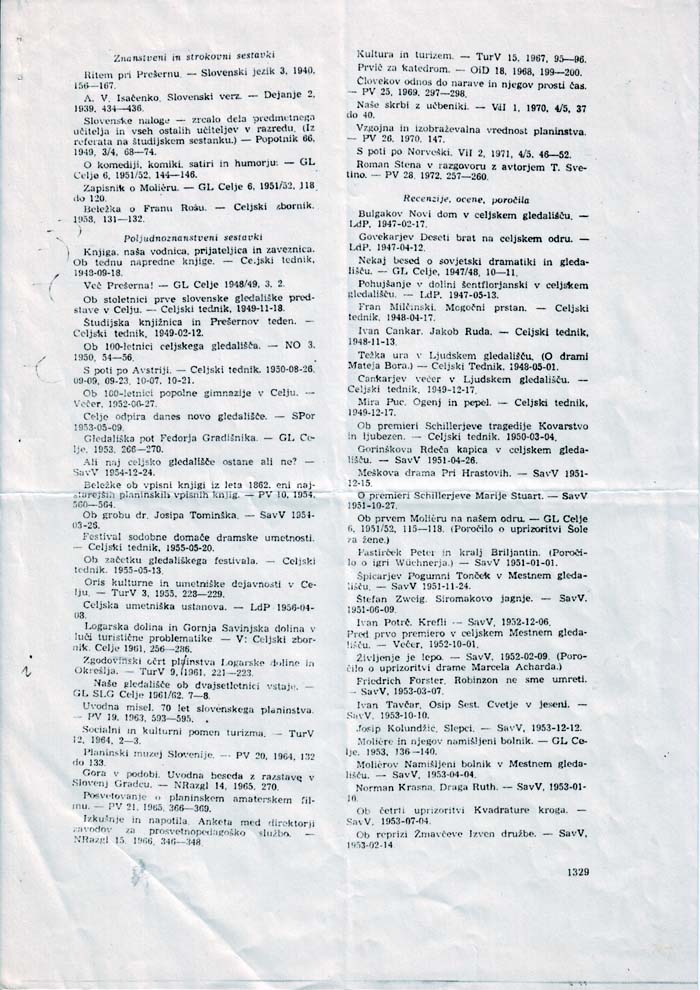 <p>Ob izvolitvi za prof. na pedagoški akademiji Univerze v Ljubljani l. 1972 (iz arhiva Univ. v Ljubljani)</p>