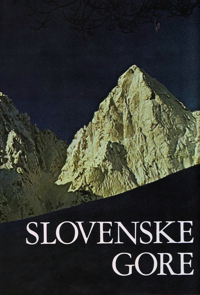<p>Slovenske gore, glavni urednik Tine Orel. Knjiga je doživela več ponatisov, izdana je tudi v angleškem prevodu.</p>
