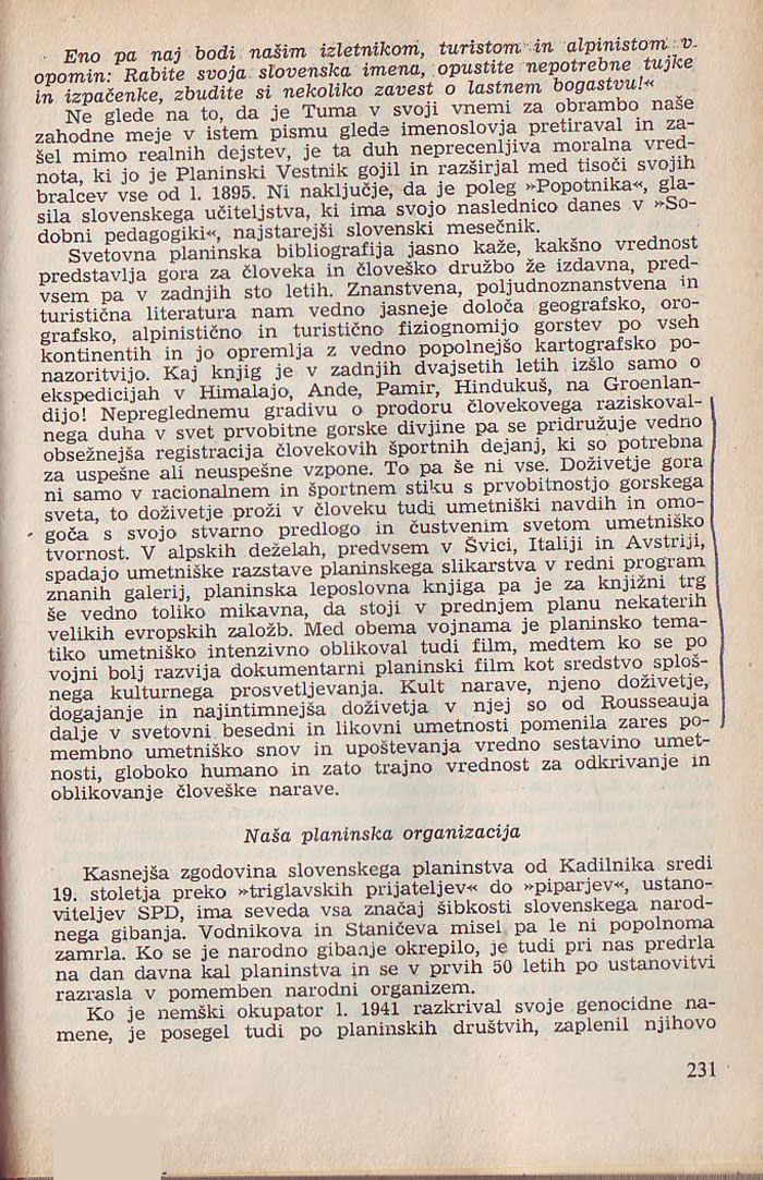 <p>Planinsko berilo, uredil Tine Orel, fotografije in grafična podpora Kopač, 1969, spremna beseda Tine Orel</p>